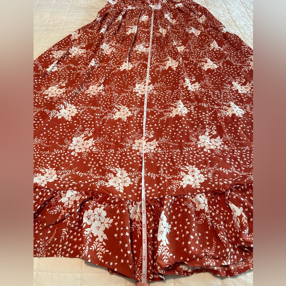 NWT Floral Dress, size M - Picture 10 of 13